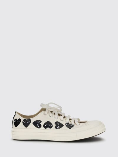 COMME DES GARÇONS PLAY X CONVERSE Sneakers Men color White