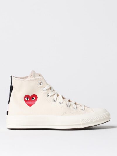 COMME DES GARÇONS PLAY X CONVERSE Sneakers Men color White