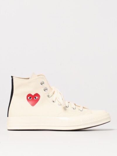 COMME DES GARÇONS PLAY X CONVERSE Sneakers Men color White