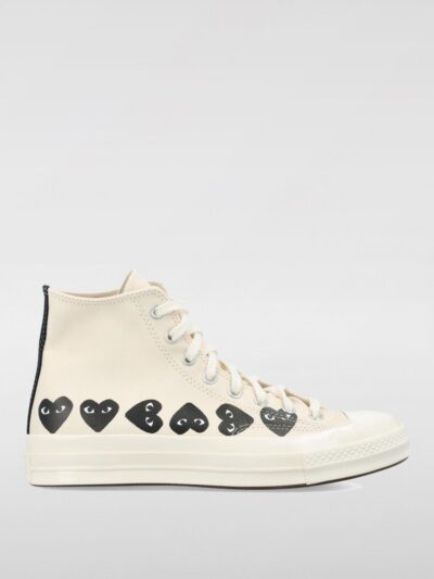 COMME DES GARÇONS PLAY X CONVERSE Sneakers Men color White