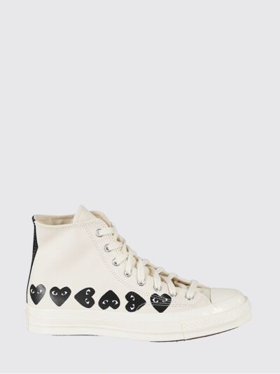 COMME DES GARÇONS PLAY X CONVERSE Sneakers Men color White