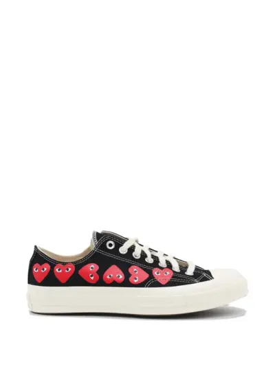 Comme Des Garçons Play x Converse heart-print sneakers - Black