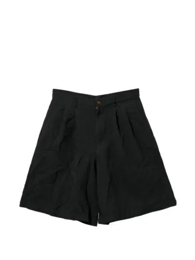 Comme Des Garçons Shirt button tailored trousers - Black