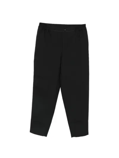 Comme Des Garçons Shirt elasticated-waistband trousers - Black