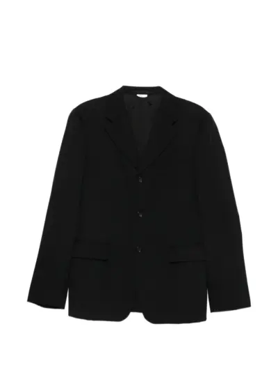 Comme des Garçons Homme Plus notched-lapels single-breasted blazer - Black