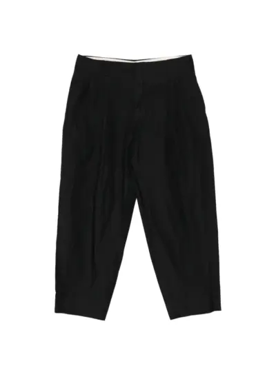 Comme des Garçons Homme Plus pleated trousers - Black