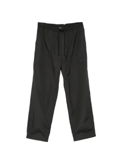 Comme des Garçons Homme drawstring-waist patch-pocket trousers - Black