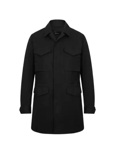 Comme des Garçons Homme four-pocket drawstring jacket - Black