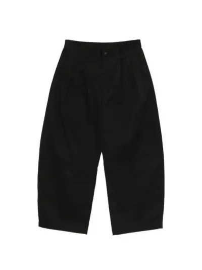 Comme des Garçons Homme pleated panelled trousers - Black