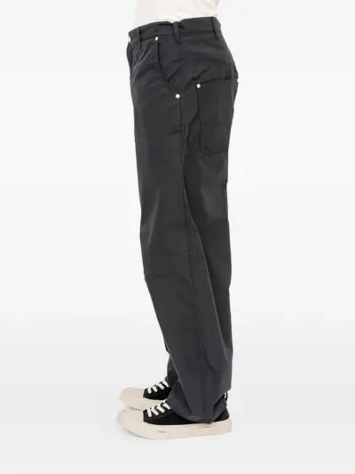 Comme des Garçons Homme rivet-embellished wide-leg trousers - Black