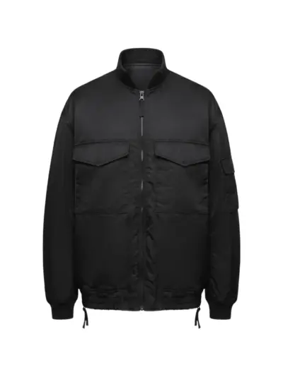 Comme des Garçons Homme zip-up pocket-detail jacket - Black