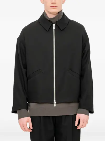 Devoa zip-up jacket - Black