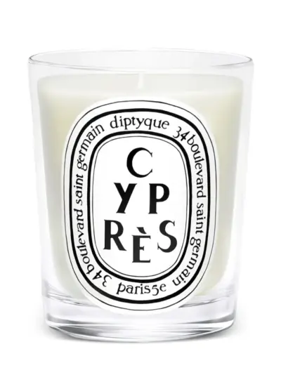 Diptyque Cyprès candle - White