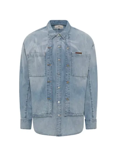 Feng Chen Wang x Lee denim shirt - Blue