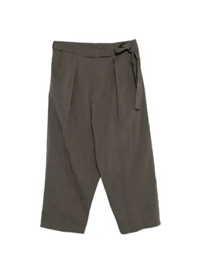 Forme D'expression belted trousers - Brown