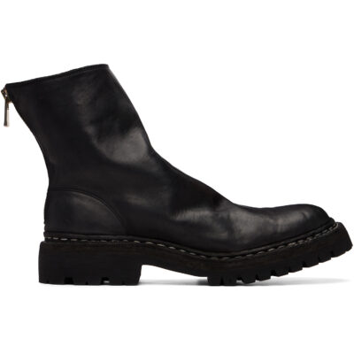 Guidi Black Soft Horse Leather 796 Boots