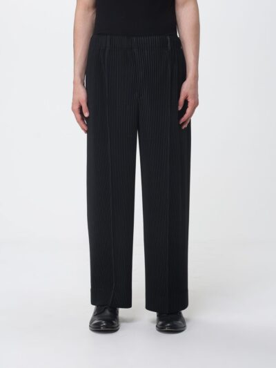 HOMME PLISSE' ISSEY MIYAKE Pants Men color Black