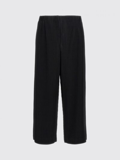 HOMME PLISSE' ISSEY MIYAKE Pants Men color Black