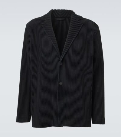 Homme PlissÃ© Issey Miyake Basics pleated blazer