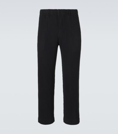 Homme PlissÃ© Issey Miyake Basics pleated straight pants