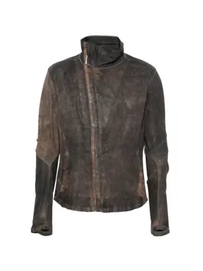 Isaac Sellam Experience Imparable leather jacket - Brown