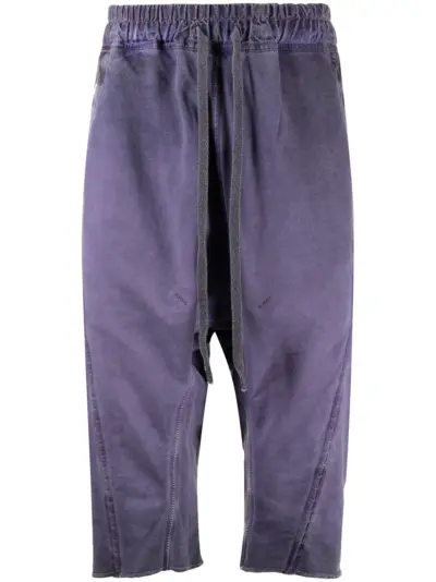 Isaac Sellam Experience Paresseux cotton shorts - Purple