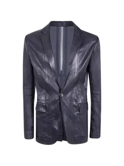 Isaac Sellam Experience Pionnier exposed-seam blazer - Black