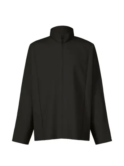 Issey Miyake Men high-neck button-cuff jacket - Black