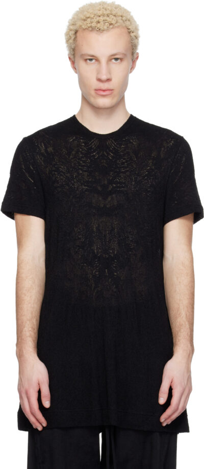Julius Black Flare T-Shirt