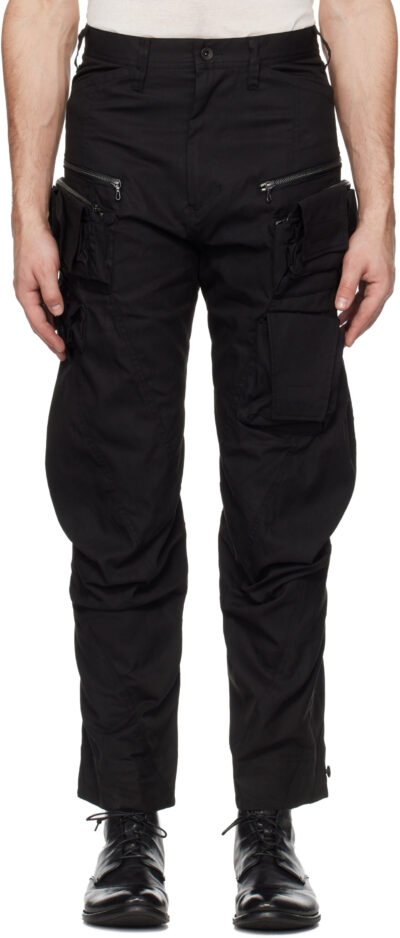 Julius Black Tactical Cargo Pants