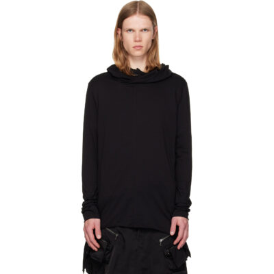 Julius Black Top Hoodie