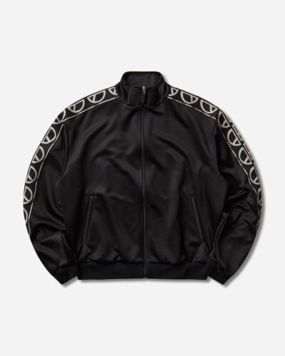 KAPITAL Men s Smooth Jersey TH.D.D. Track Jacket Black
