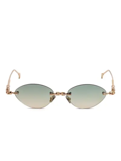 Kuboraum H65 sunglasses - Gold