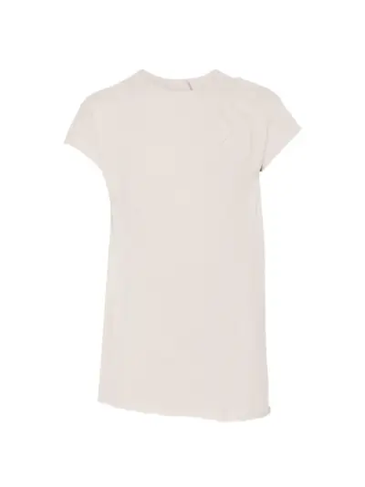 Leon Emanuel Blanck Distortion cap-sleeve T-shirt - Neutrals
