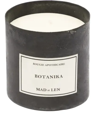 MAD et LEN Botanika-scented candle - Black