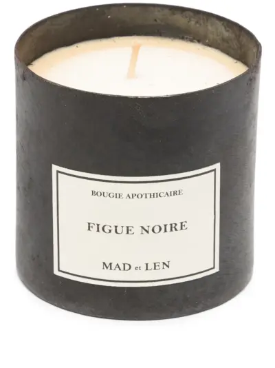 MAD et LEN Figue Noire scented candle - Black