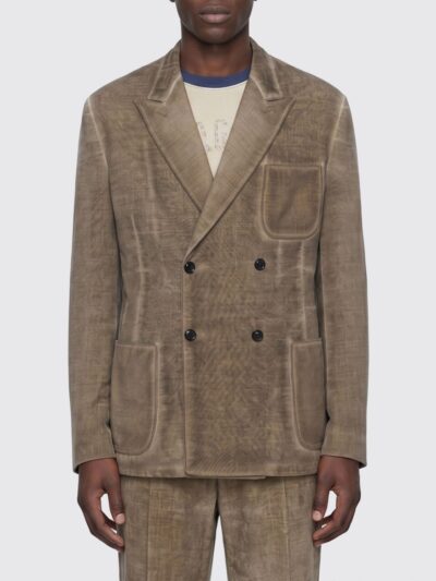 MAISON MARGIELA Jacket Men color Brown