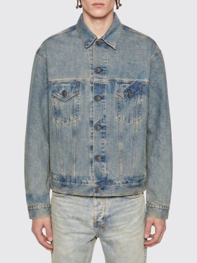 MAISON MARGIELA Jacket Men color Denim