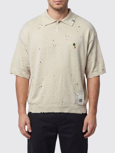 MAISON MIHARA YASUHIRO Polo Shirt Men color Beige