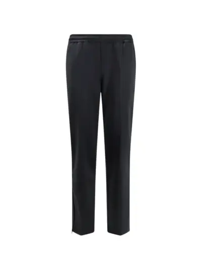 MM6 Maison Margiela logo-print track pants - Black