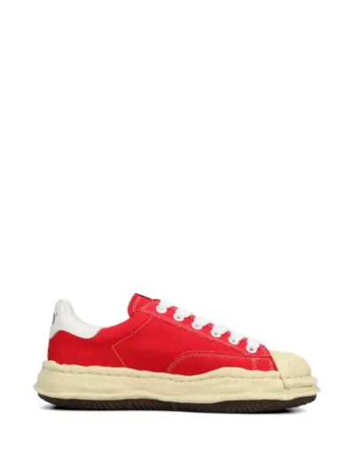 Maison MIHARA YASUHIRO Blakey canvas sneakers - Red