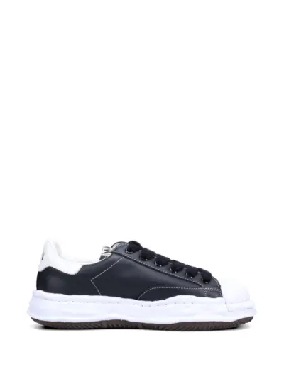 Maison MIHARA YASUHIRO Blakey leather sneakers - Black