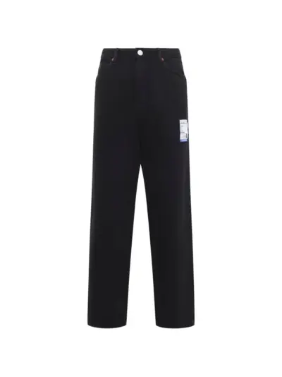 Maison MIHARA YASUHIRO Instrumental selvage jeans - Black