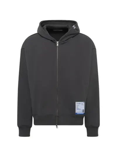 Maison MIHARA YASUHIRO Instrumental zip-up hoodie - Grey
