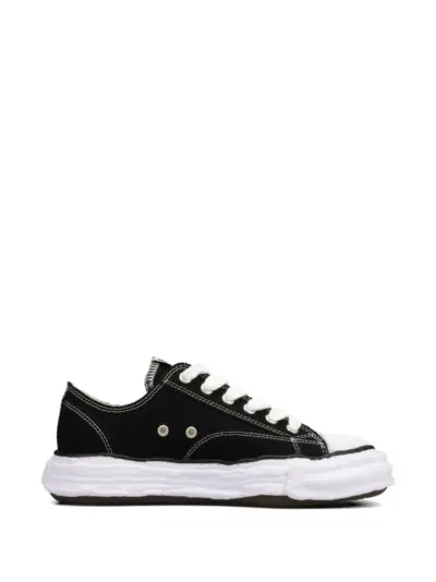 Maison MIHARA YASUHIRO Peterson23 canvas low-top sneakers - Black