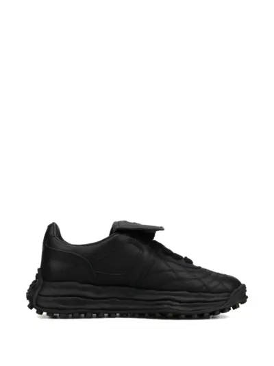 Maison MIHARA YASUHIRO Scott leather sneakers - Black