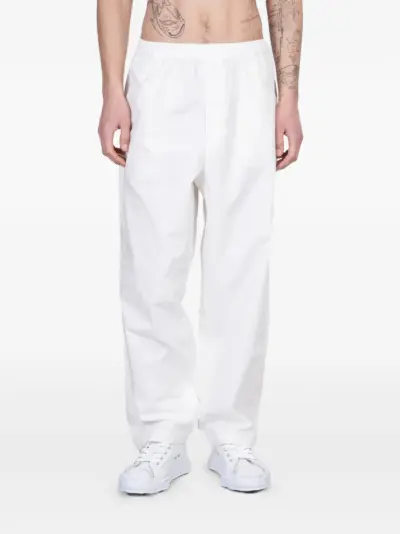 Maison MIHARA YASUHIRO cotton wide-leg trousers - White