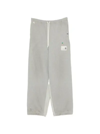 Maison MIHARA YASUHIRO layered-hem track pants - Grey
