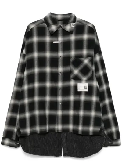 Maison MIHARA YASUHIRO reversible shirt - Black