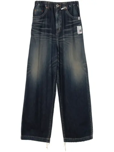 Maison MIHARA YASUHIRO wide-leg jeans - Blue